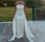 Witte baljurk, Kleding | Dames, Ophalen of Verzenden, Zo goed als nieuw