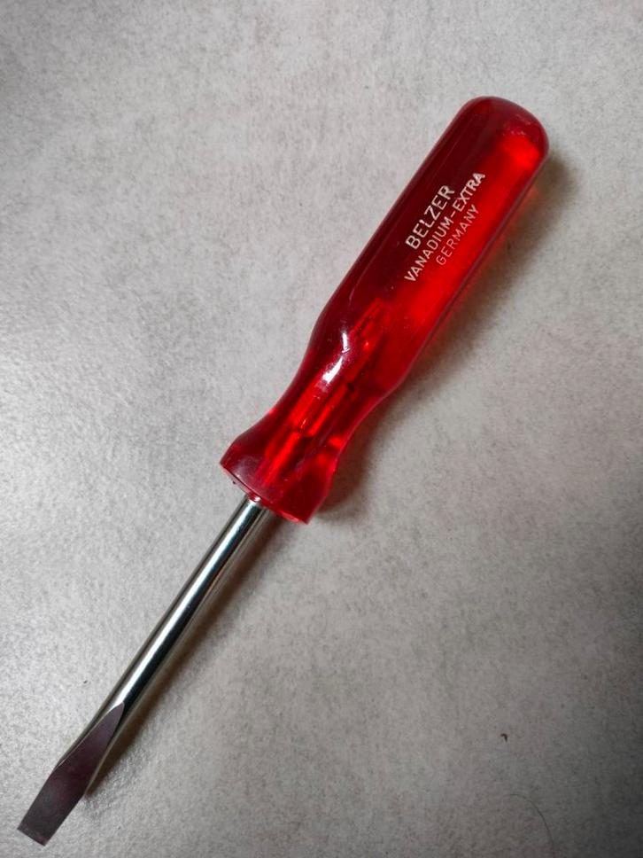BELZER No 8000 platte schroevendraaier NOS, Doe-het-zelf en Bouw, Gereedschap | Handgereedschap, Nieuw, Ophalen of Verzenden