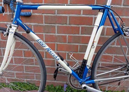 EDDY MERCKX oude stalen koersfiets 1981-1984, Fietsen en Brommers, Fietsen | Racefietsen, Gebruikt, Heren, 10 tot 15 versnellingen