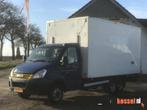 Iveco Daily 40C18 Clixtar trekker oplegger laadklep bakwagen, Iveco, Wit, Bedrijf, ABS