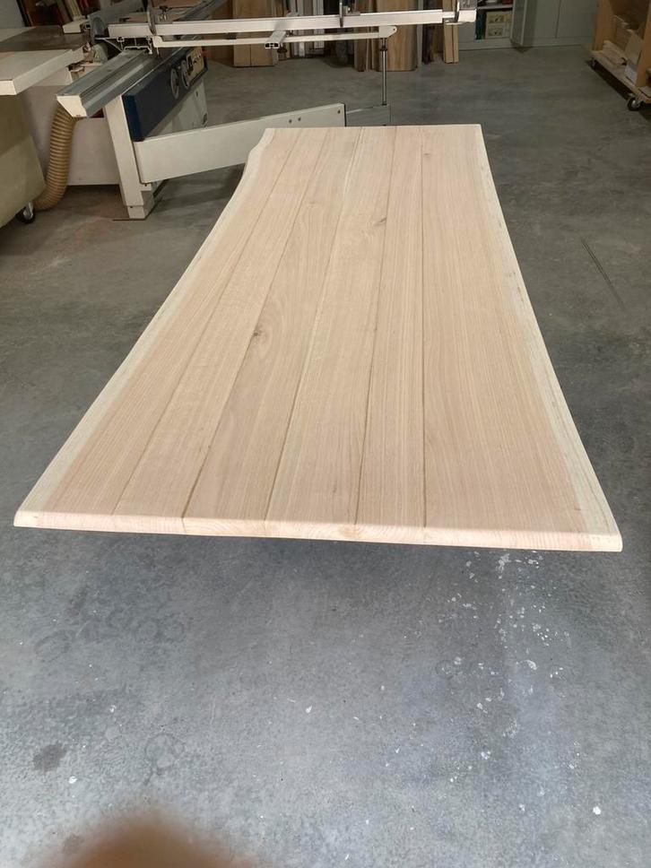 Boomstam tafel, Huis en Inrichting, Tafels | Eettafels, Nieuw, 50 tot 100 cm, 200 cm of meer, Vijf personen of meer, Overige vormen