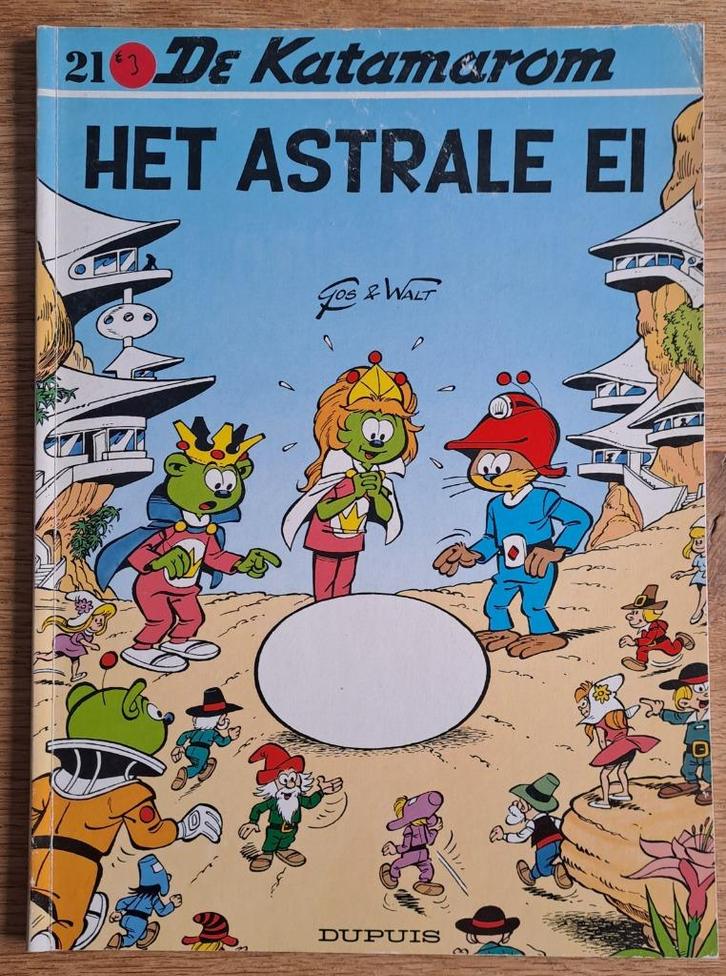 21 - De Katamarom - Het Astrale Ei, Boeken, Stripverhalen, Gelezen, Eén stripboek, Ophalen of Verzenden