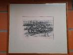 RONALD ERGO (1936) HOUTSKOOL TEKENING, Ophalen of Verzenden