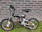 MTB crossfiets stuntfiets run&bike 16 inch, Repose-pieds, Enlèvement, Utilisé, 16 à 20 pouces