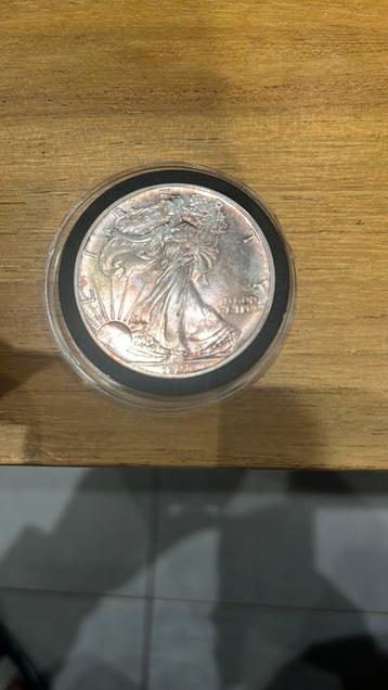 Pièce en argent american eagle 1991. 1 oz beschikbaar voor biedingen
