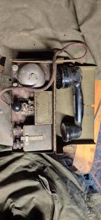 Engelse veldtelefoon ww2, Verzamelen, Militaria | Tweede Wereldoorlog, Ophalen
