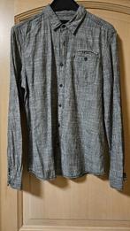 Overhemd man grijs lange mouw, Kleding | Heren, Overhemden, C&A, Grijs, Halswijdte 39/40 (M), Zo goed als nieuw