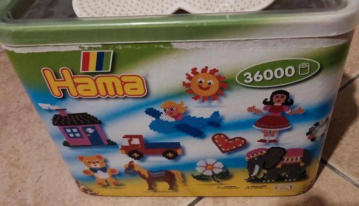 Hama strijkkralen, Kinderen en Baby's, Speelgoed | Overig, Gebruikt, Jongen of Meisje, Ophalen