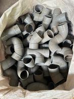 PVC afvoer hulpstukken 10 cm – diverse bochten en T-stukken, Doe-het-zelf en Bouw, Buizen en Afvoer, Ophalen, Zo goed als nieuw