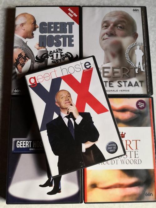 Geert Hoste dvd's uit te kiezen, CD & DVD, DVD | Cabaret & Sketchs, Enlèvement ou Envoi