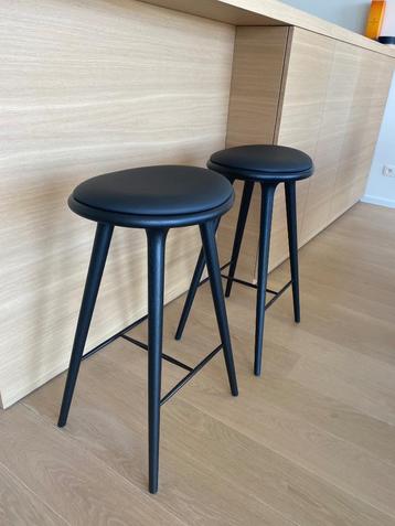 2 Mater barkrukken 74cm hoog beschikbaar voor biedingen