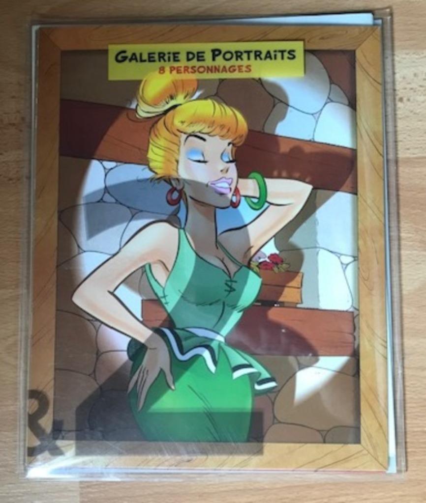 ASTERIX GALERIE DE PORTRAITS 16 PERSONNAGES, Collections, Personnages de BD, Comme neuf, Image, Affiche ou Autocollant, Astérix et Obélix