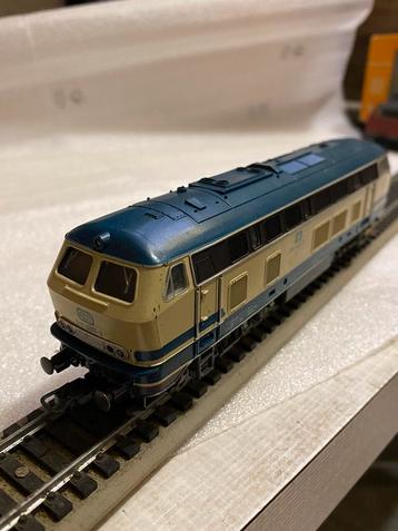 Loco DB - Diesel V215 - ROCO4151, Comme neuf, Courant continu, Locomotive, Roco