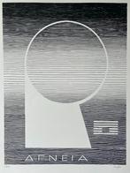 Michel SEUPHOR - Geometrie - Orig. lithografie - 75 x 55 cm, Antiek en Kunst, Kunst | Litho's en Zeefdrukken, Ophalen of Verzenden