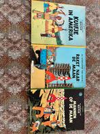 3 strips Kuifje, Boeken, Meerdere stripboeken, Ophalen, Gelezen