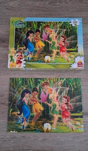 Puzzel van Disney Fairies Tinkerbell, King, 50 stuks beschikbaar voor biedingen