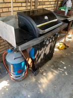 Gas BBQ met apparte vuur pit, Tuin en Terras, Ophalen, Gebruikt