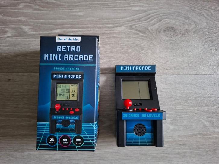 Retro Mini Arcade Spelcomputer (Out of the Blue), Verzamelen, Automaten | Gokkasten en Fruitautomaten, Zo goed als nieuw, Ophalen
