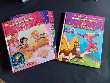 4 x voorleesverhalen Studio 100 (3 x K3/1 x Mega Mindy) beschikbaar voor biedingen