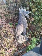 Groot mooi beeld van een hond. Tuinbeeld. Hond met puppy., Tuin en Terras, Ophalen, Zo goed als nieuw