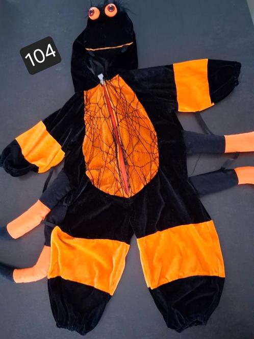 Verkleedkledij spin Halloween maat 104, Kinderen en Baby's, Carnavalskleding en Verkleedspullen, Gebruikt, Ophalen of Verzenden