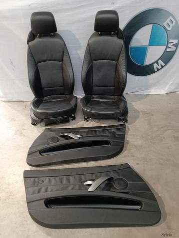 Zwart leren stoelen electrisch en stoelverwarming  BMW Z4 E8 beschikbaar voor biedingen