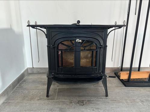 Vermont Castings houtkachel, Huis en Inrichting, Kachels, Zo goed als nieuw, Vrijstaand, Houtkachel, Hout, Ophalen