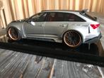 audi rs6 zeer uniek 1:18, Voiture, Enlèvement ou Envoi, Neuf