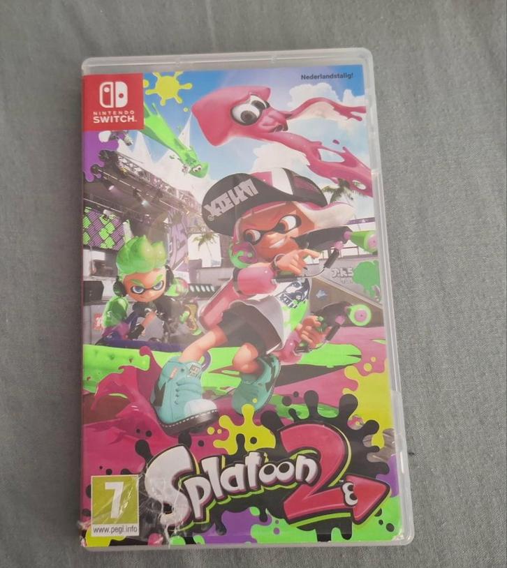 Splatoon 2 Nintendo, Games en Spelcomputers, Games | Nintendo Switch, Zo goed als nieuw, Avontuur en Actie, Vanaf 7 jaar, Online