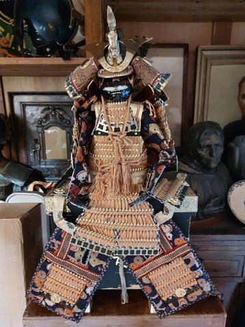 Miniatuur Samourai harnas in doos