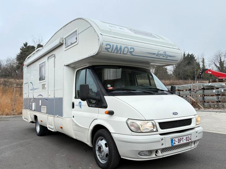Ford rimor camping car 6 place, Caravanes & Camping, Camping-cars, Particulier, jusqu'à 6, Alcôve, Ford, Ford, Diesel, Boîte manuelle