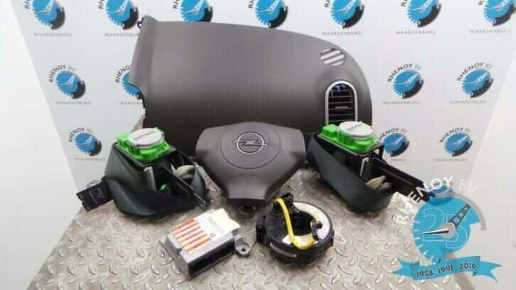 Airbagset Agila B 2008 tm 2015, Auto-onderdelen, Dashboard en Schakelaars, Opel, Gebruikt, Ophalen of Verzenden