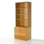 Vintage mid century ladekast boekenkast van Børge Mogensen, Huis en Inrichting, Kasten | Boekenkasten, Vintage design, Eikenhout