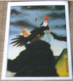 David de Kabouter: oude sticker, Verzamelen, Ophalen of Verzenden, Zo goed als nieuw, Strip of Tekenfilm