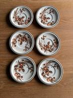 6 assiettes Royal Tudor Crown Harvest, Ophalen of Verzenden