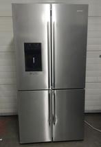 Amerikaanse koelkast SMEG A++ Met garantie, Elektronische apparatuur, Koelkasten en IJskasten, Ophalen of Verzenden, Zo goed als nieuw