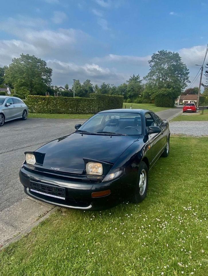 Toyota celica t18 1,6l, Auto's, Toyota, Particulier, Celica, Benzine, Coupé, 3 deurs, Handgeschakeld, Zwart, Ophalen