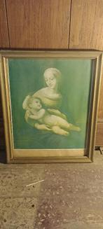 Impression religieuse  ET. J. MALVAUX, 27x33, n366, Enlèvement, Utilisé, Carte ou Gravure, Christianisme | Catholique