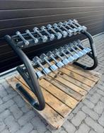 Technogym Chrome dumbells set 1 t/m 10, Sport en Fitness, Fitnessmaterialen, Ophalen of Verzenden, Zo goed als nieuw