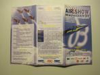 airshow Beauvechien 1999 flyer, Verzamelen, Nieuw, Ophalen of Verzenden, Kaart, Foto of Prent