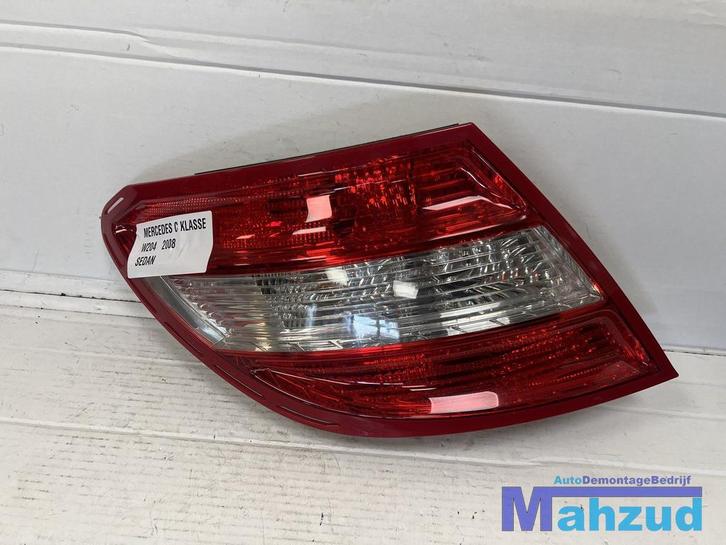 MERCEDES C KLASSE W204 Sedan links achterlicht 2007-2014, Auto-onderdelen, Verlichting, Mercedes-Benz, Gebruikt, Ophalen of Verzenden
