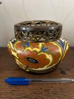 Vase pique-fleurs Gouda Plazuid, Antiek en Kunst, Ophalen