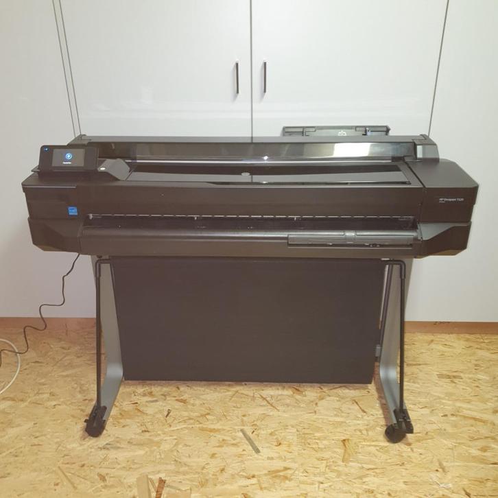 A0 INKTJET Plotter HP T520 Met onderstel en papiervanger, Computers en Software, Printers, Zo goed als nieuw, Printer, Inkjetprinter