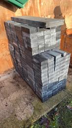 10 m2 zwarte klinkers, Tuin en Terras, Ophalen, Klinkers, Nieuw, 10 m² of meer