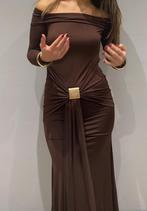 Avondjurk, Kleding | Dames, Maat 38/40 (M), Autre, Bruin, Ophalen of Verzenden