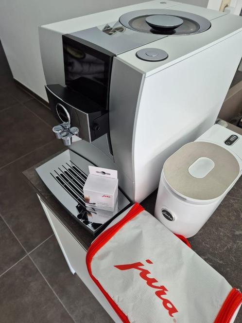 Jura Z10 Aluminium White, Elektronische apparatuur, Koffiezetapparaten, Zo goed als nieuw, Gemalen koffie, Koffiebonen, Koffiemachine