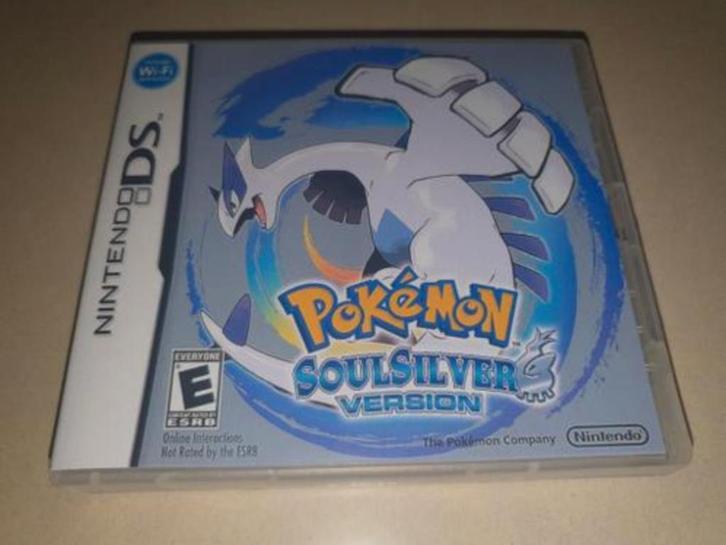 Pokemon SoulSilver Version DS Game Case, Games en Spelcomputers, Games | Nintendo DS, Zo goed als nieuw, Verzenden