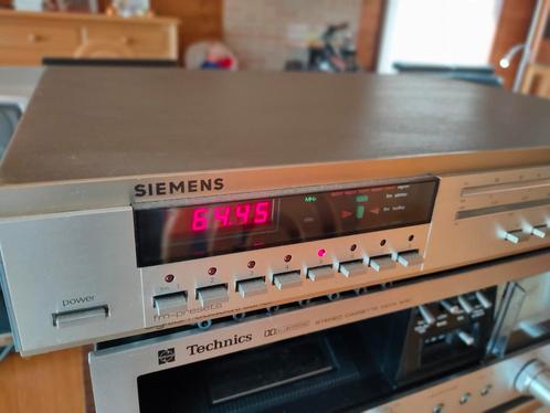 Tuner Siemens RH333, TV, Hi-fi & Vidéo, Lecteurs CD, Comme neuf, Autres marques, Enlèvement