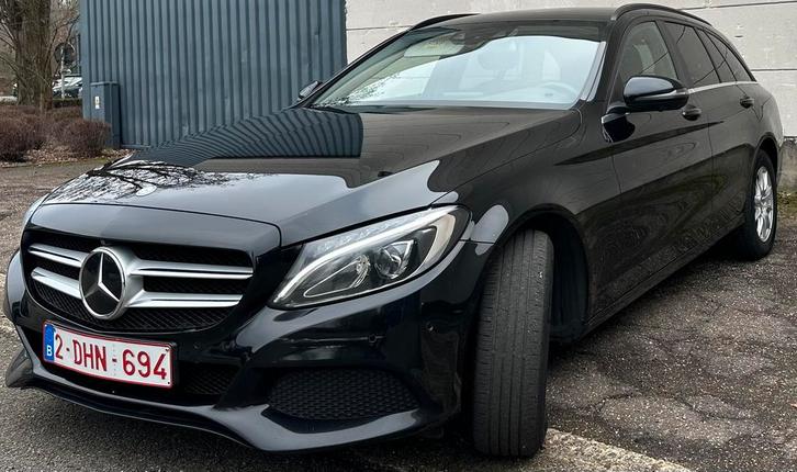 Mercedes C break AUTOMAAT  2.2 diesel full optie, Auto's, Mercedes-Benz, Particulier, C-Klasse, 360° camera, ABS, Achteruitrijcamera