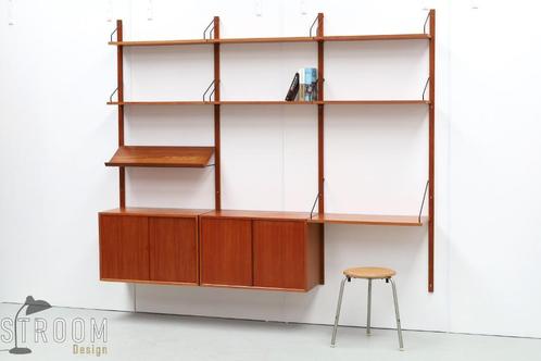 Cadovius Wandsysteem (1v3) Vintage Deens Design Jaren Retro, Huis en Inrichting, Kasten | Wandmeubels, Gebruikt, 200 cm of meer